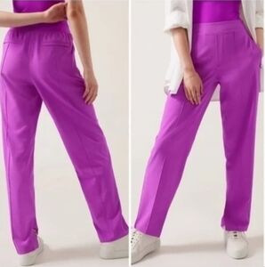 Athleta Brooklyn Heights Vibrant Purple Women's Pants, Size 12